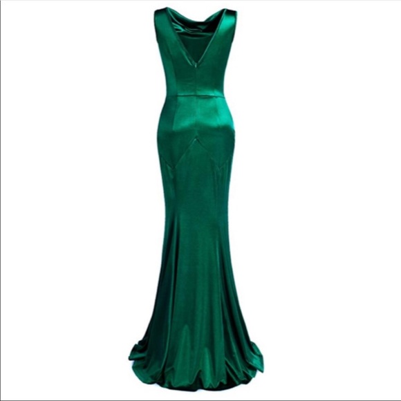 muxxn Dresses & Skirts - Emerald mermaid evening gown prom dress